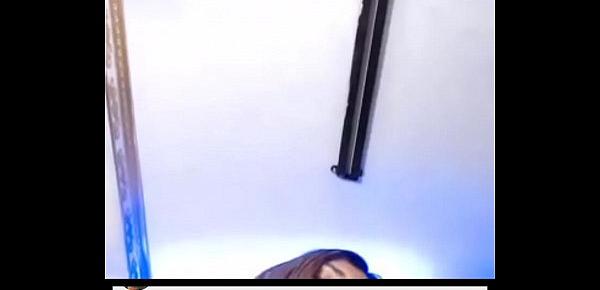  Cam4  brunette showing herself on webcam